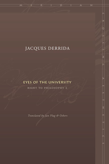 Book cover image for Eyes of the University ISBN: 9780804742979
